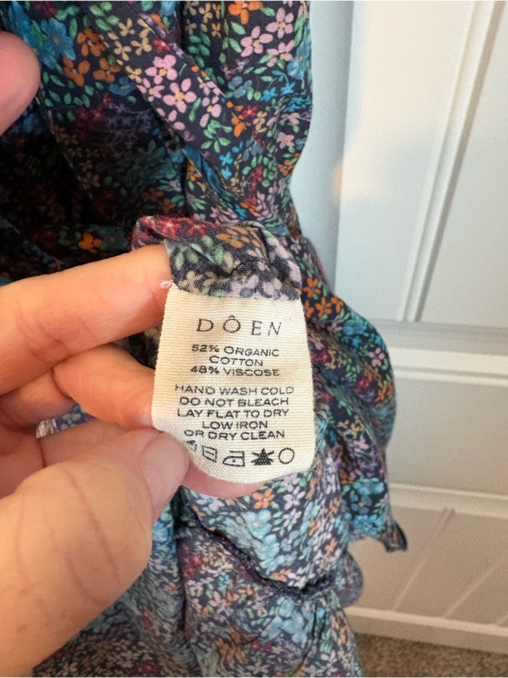 Doen Violetta Dress in Lady Bird Floral size XS - Picture 12 of 12